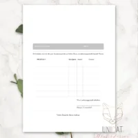Lieferschein A4 editierbar