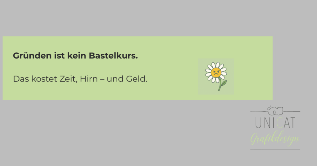 Gründen - aber richtig