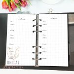 Filofax Personal Set dotted – Bild 2