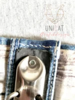 Ringmappe "Jeans" – Bild 8