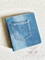 Ringmappe Jeans upcycled