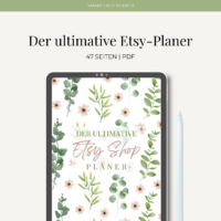 Etsy Shop Planer